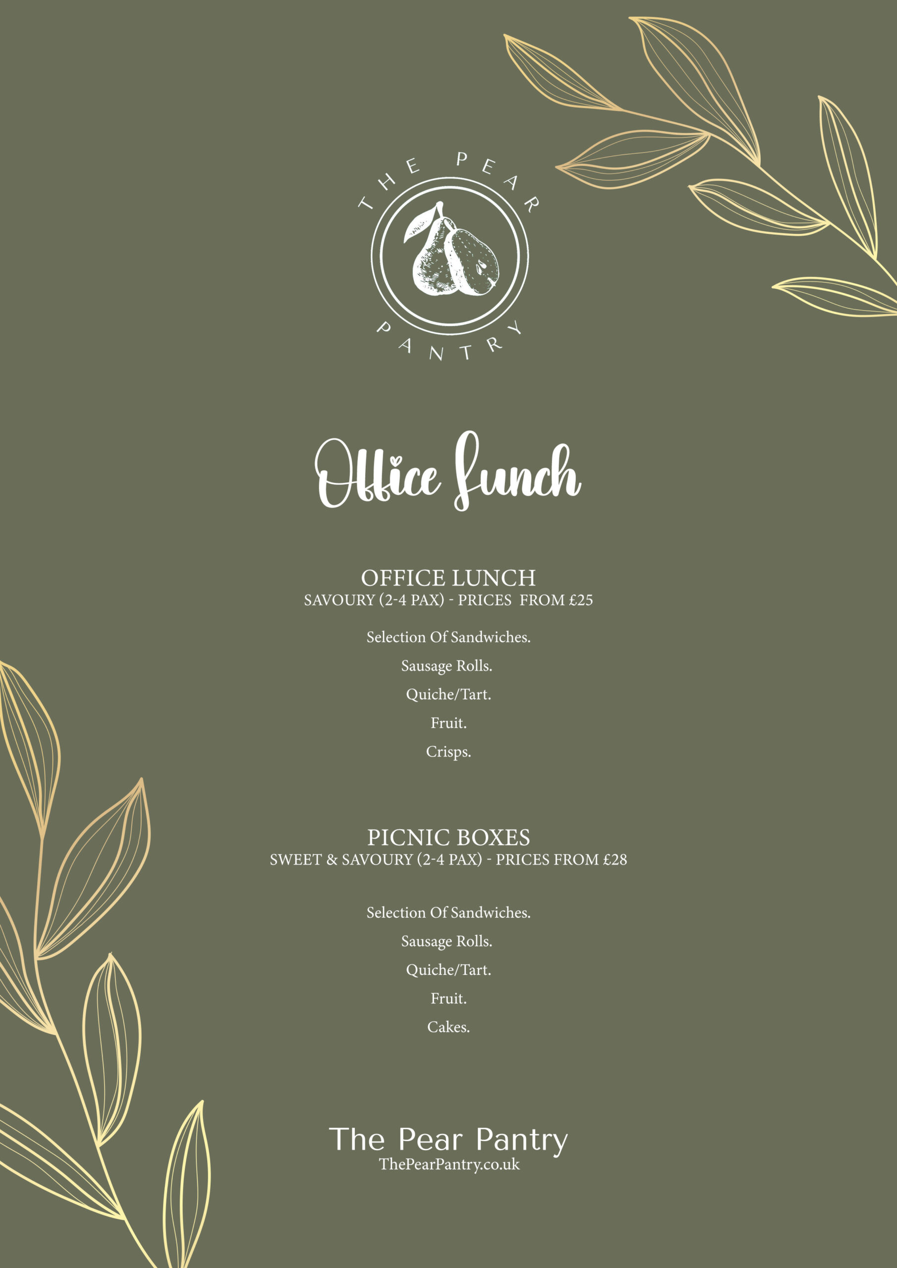 Office Lunch Catering | Somerset Catering Company