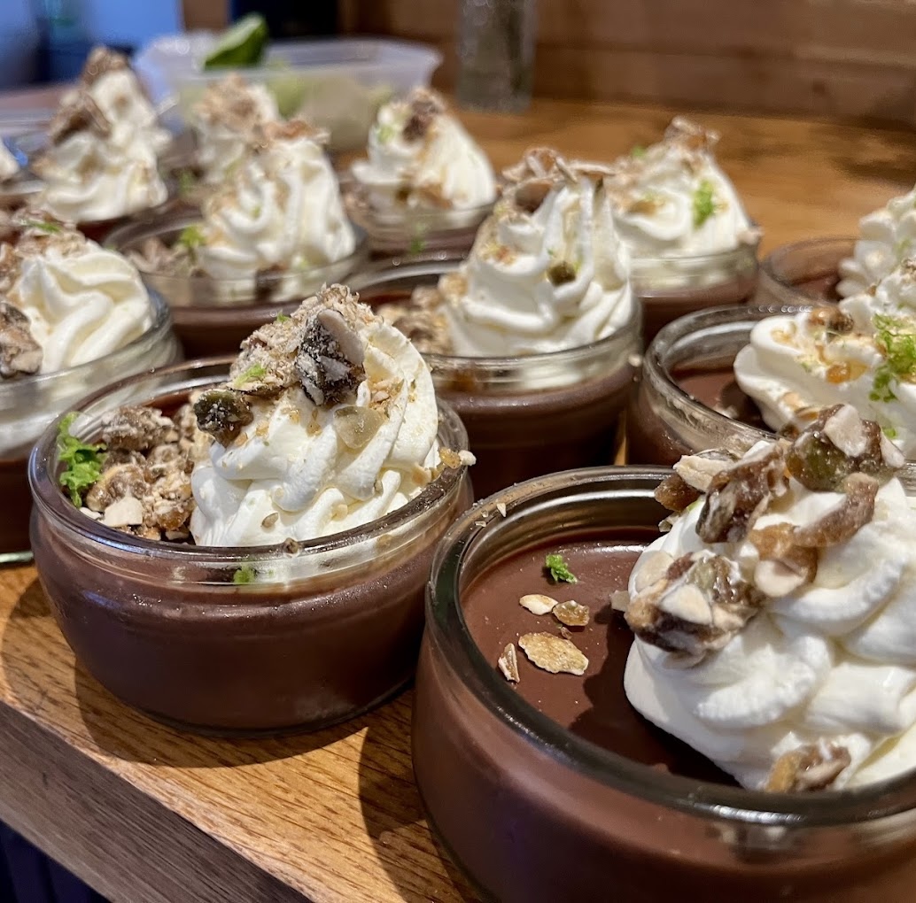 Fresh business lunch catering by a private chef in Bath for company meetings.