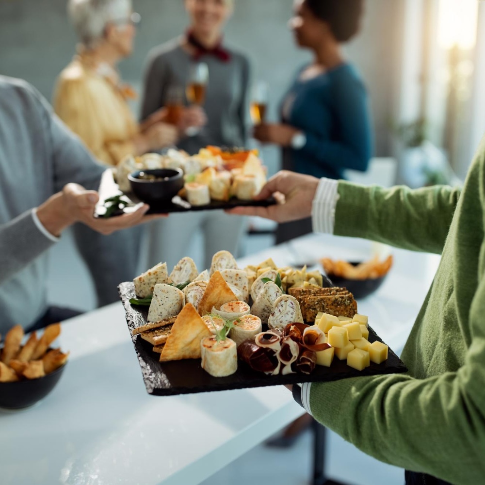 Private chef corporate catering in Bath for a professional business event.