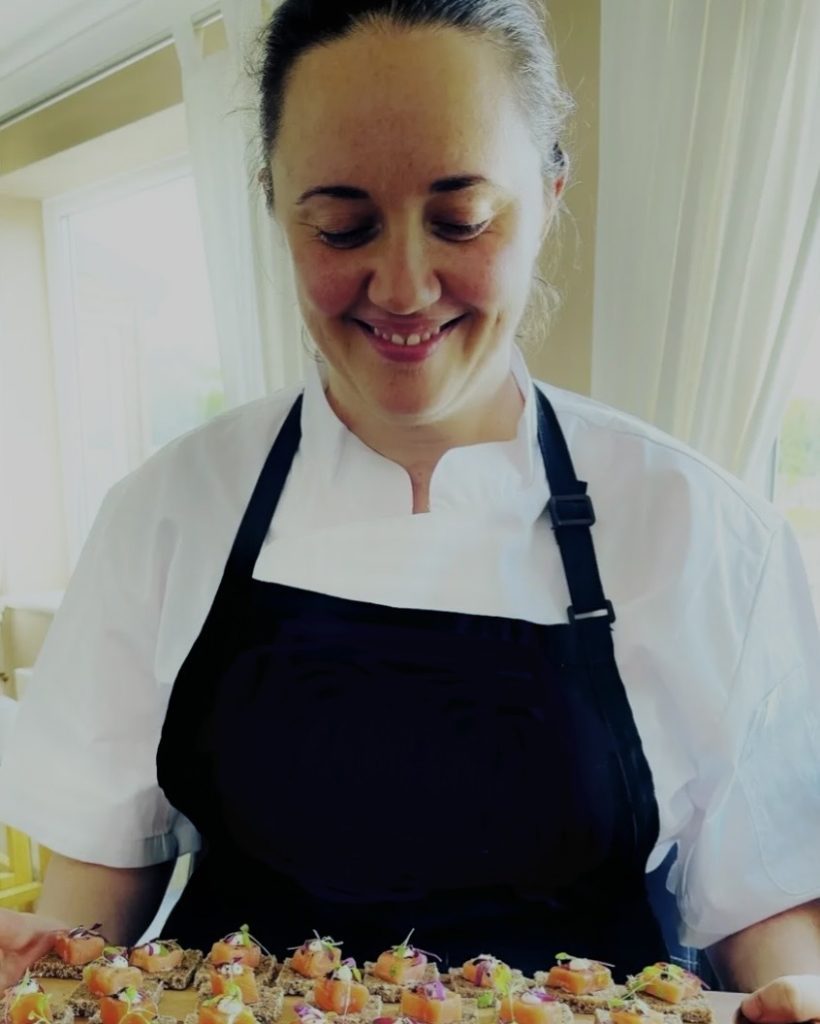 Private chef in Bristol preparing exquisite catering for special occasions and dinner parties.